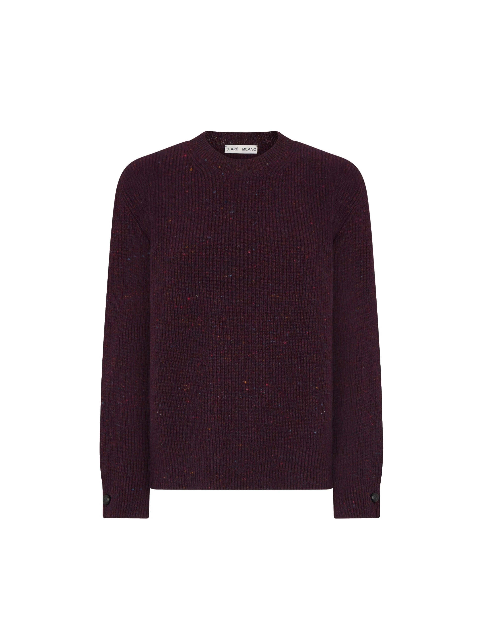 Blaze-Milano-Elfe-Racka-Roundneck-in-Sherwood-Bordeaux Blazé Milano