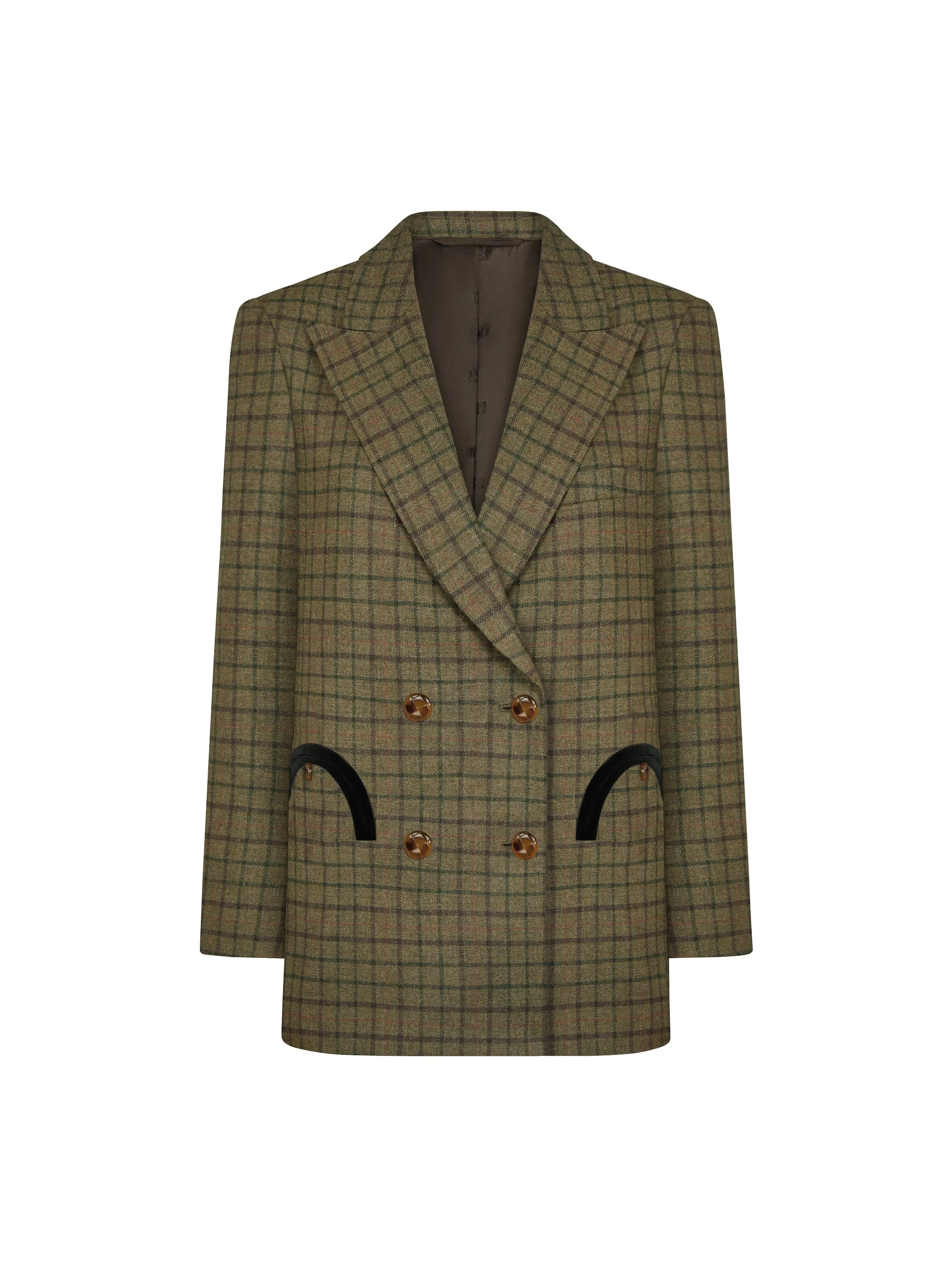 Blaze-Milano-Everyday-Blazer-in-Olmida-Green-Mix Blazé Milano