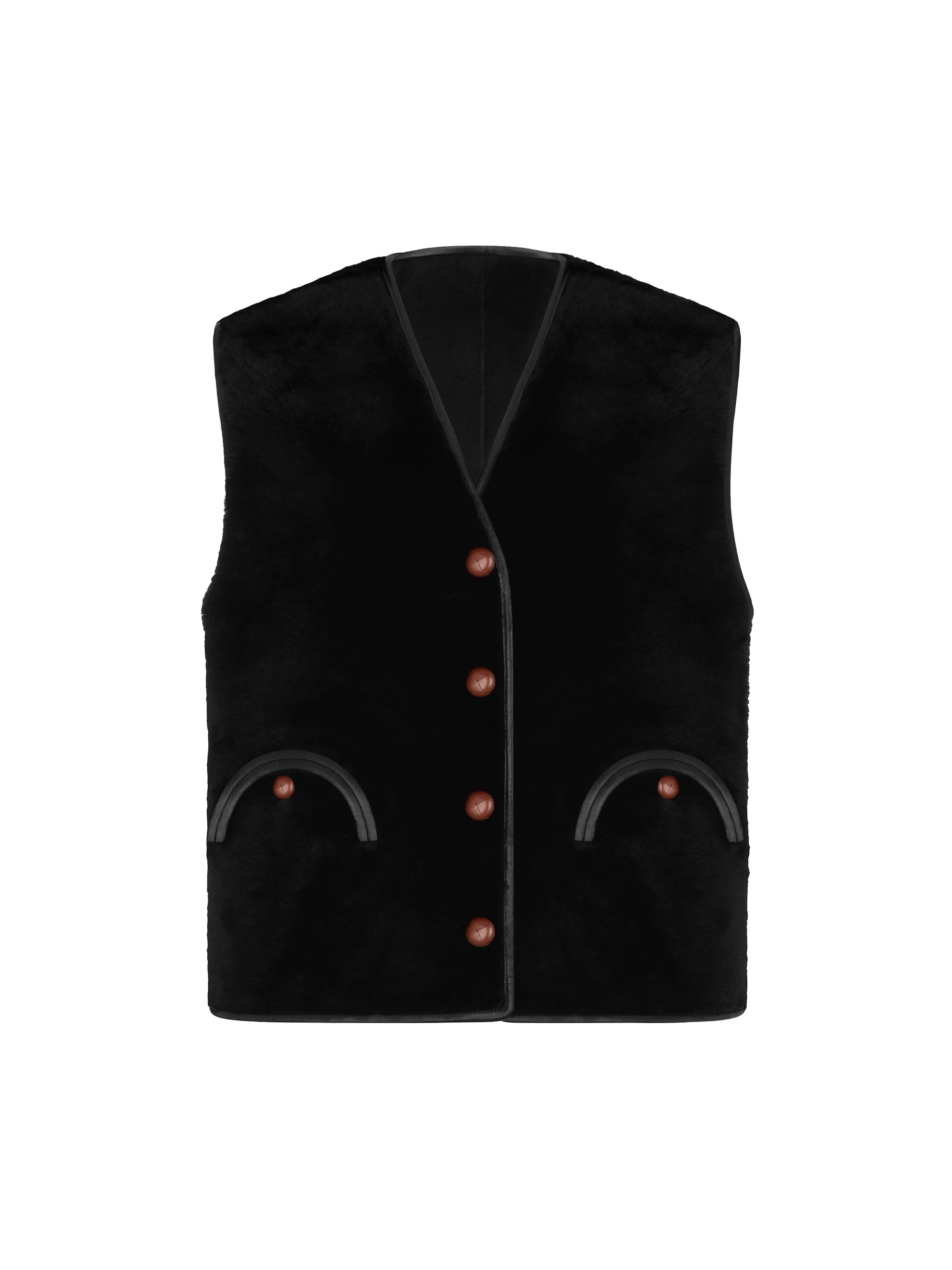 Blaze-Milano-Gliss-Gilet-in-Tatoosh-Black Blazé Milano