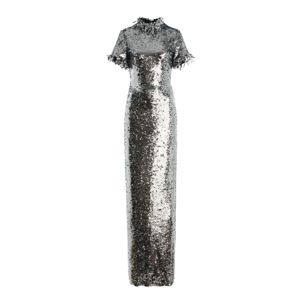 Bex Gown in Silver