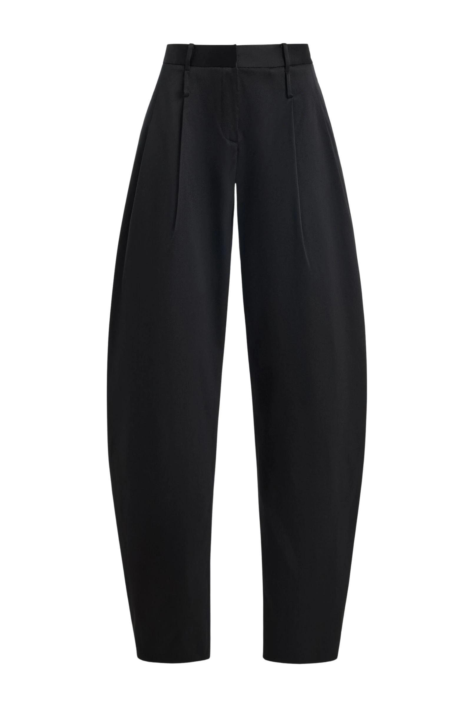 Brandon Maxwell Dean Pant in Black Washed Cotton Brandon Maxwell Dean Pant in Black Washed Cotton | Luxury Shoes