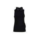 Brandon Maxwell Embellished Tank Top in Black | Luxury Shoes 
