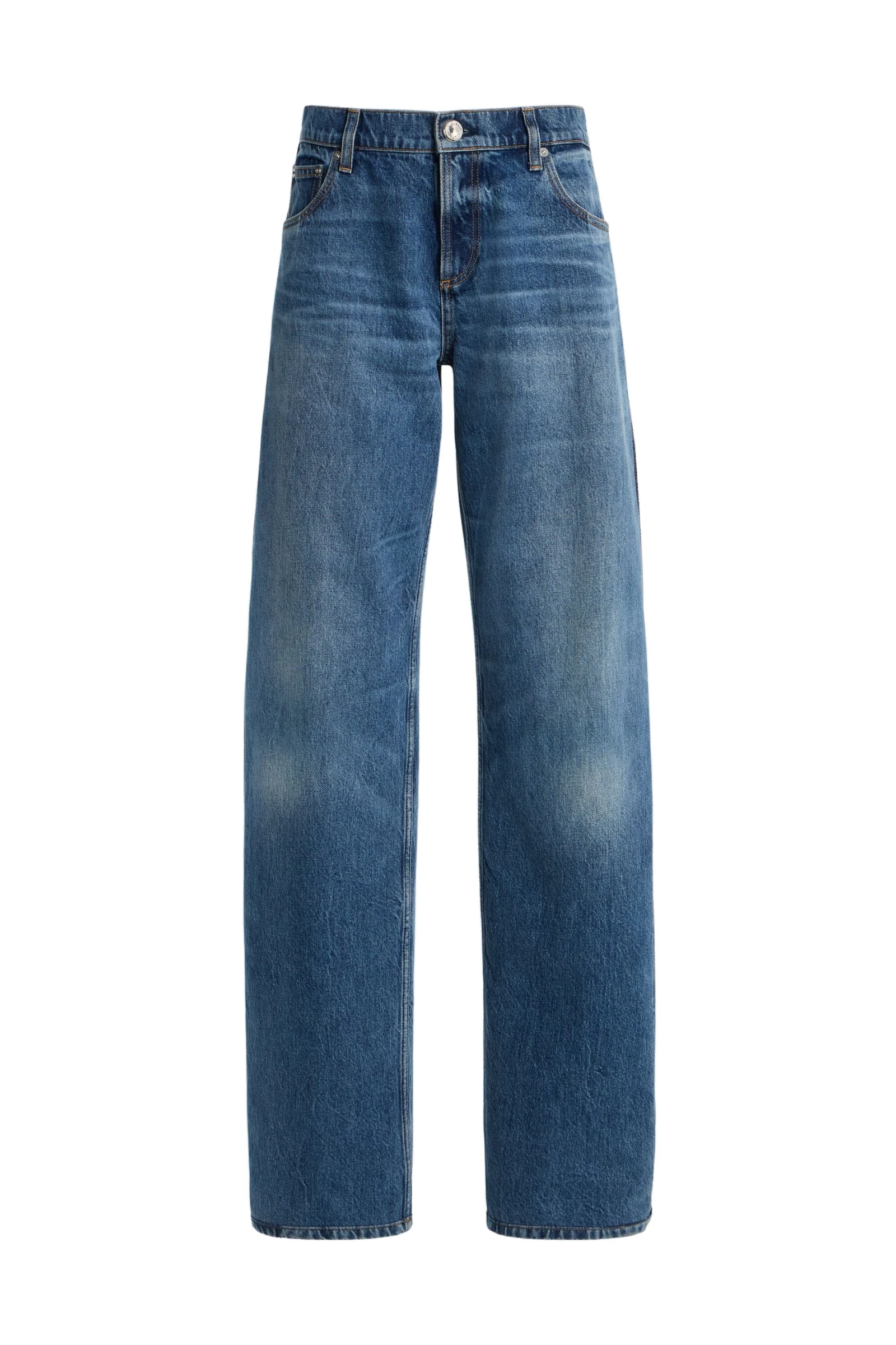 Brandon Maxwell Lana Jean in Bi-Color Wash Brandon Maxwell Lana Jean in Bi-Color Wash | Luxury Shoes