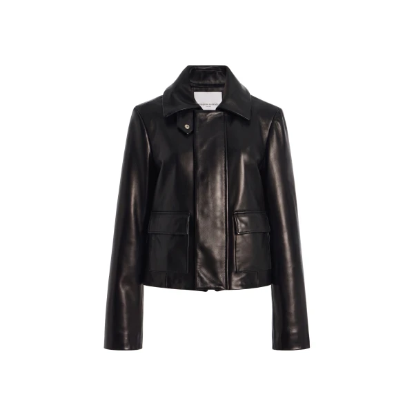 Remi Jacket in Black Leather