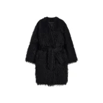 Brandon Maxwell Sabrina Coat in Black | Luxury Shoes 