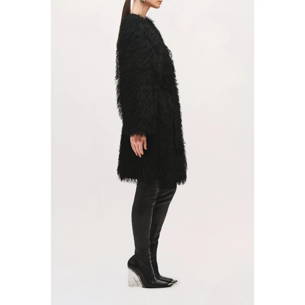 Brandon Maxwell Sabrina Coat in Black | Coats | Luxury Shoes 