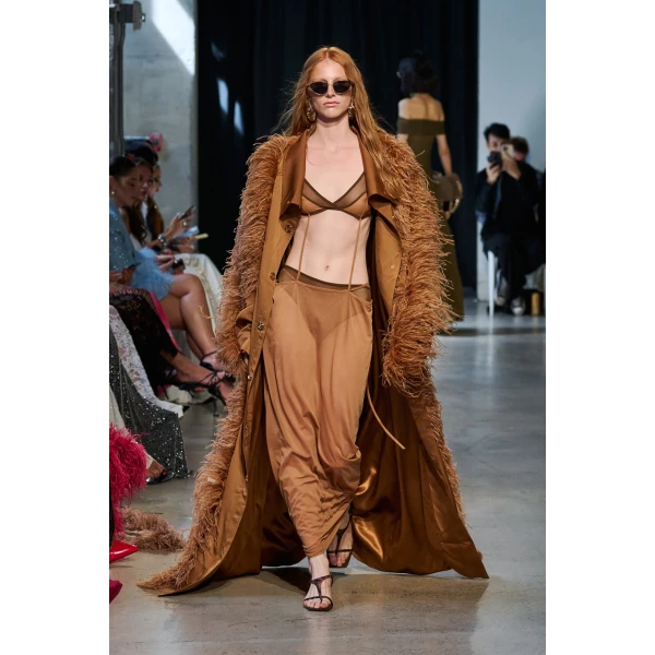 Bronx and Banco Amira Brown Two Piece Dress | Maxi Dresses | Luxury Shoes 