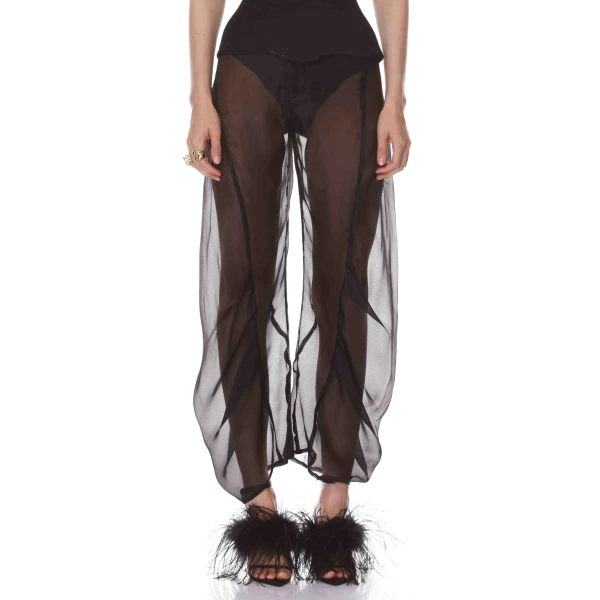 Black Organza Pant