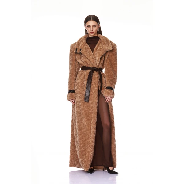 Bronx and Banco Long Teddy Coat | Coats | Luxury Shoes 
