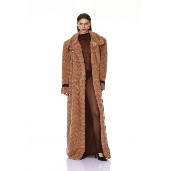 Bronx and Banco Long Teddy Coat | Coats | Luxury Shoes 
