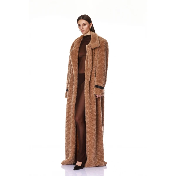 Bronx and Banco Long Teddy Coat | Coats | Luxury Shoes 