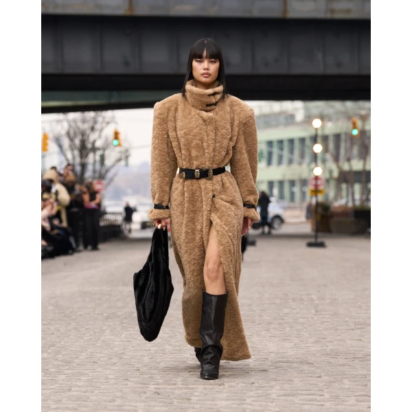 Bronx and Banco Long Teddy Coat | Coats | Luxury Shoes 
