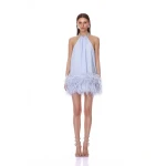 Bronx and Banco Madeline Diamond Halterneck Mini | Mini Dresses | Luxury Shoes 