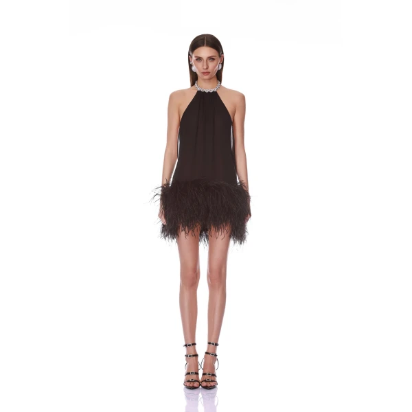 Madeline Halter Neck Mini Dress