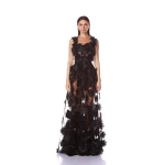 Bronx and Banco Rosalie Noir Gown | Evening Gowns | Luxury Shoes 
