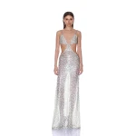Bronx and Banco Seaside Sequin Cutout Maxi Dress | Maxi Dresses | Luxury Shoes 