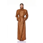 Bronx and Banco Vegan Camel Leather Trench Coat | Trench Coat | Luxury Shoes 