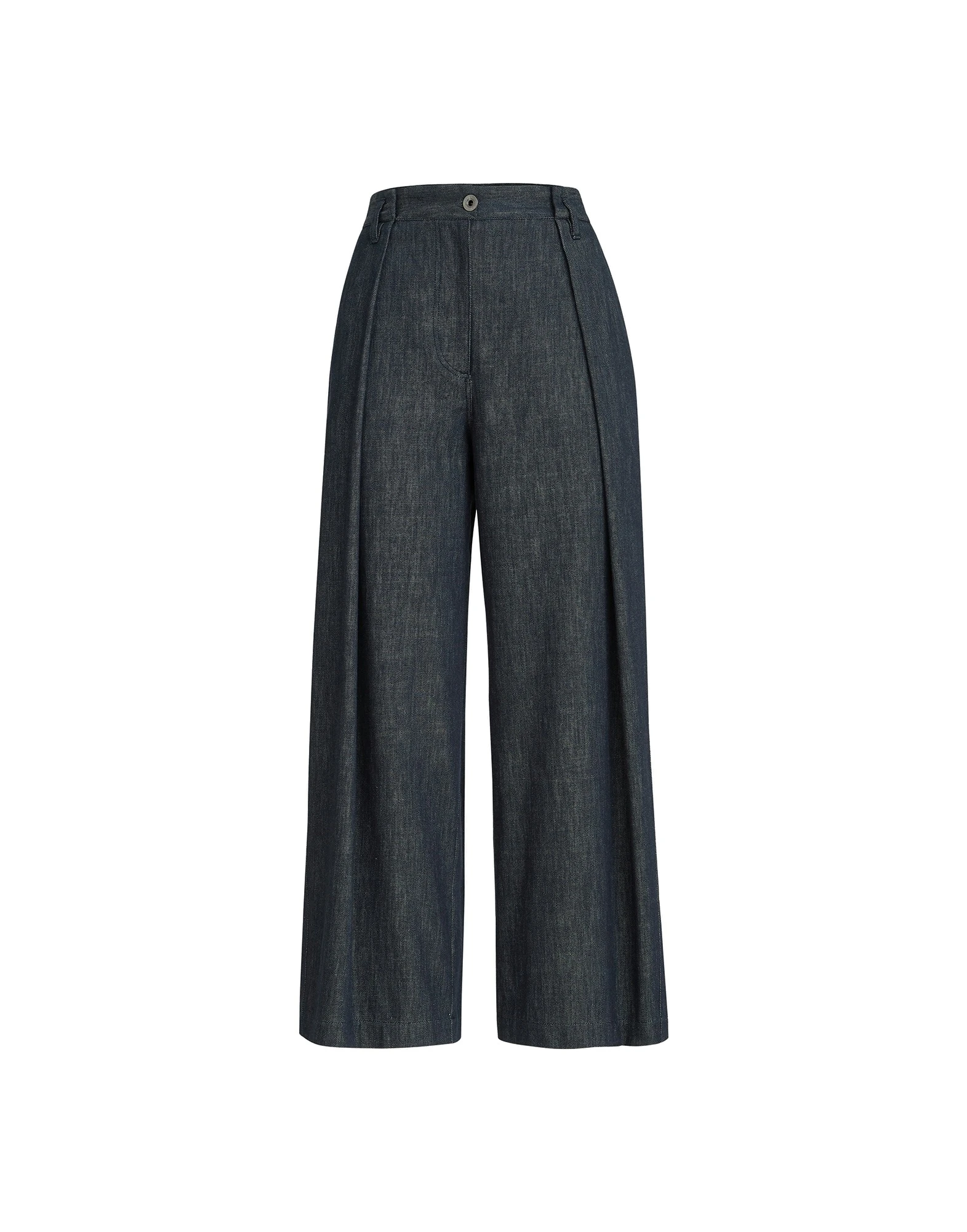 Brunello Cucinelli A-line trousers in Denim Brunello Cucinelli