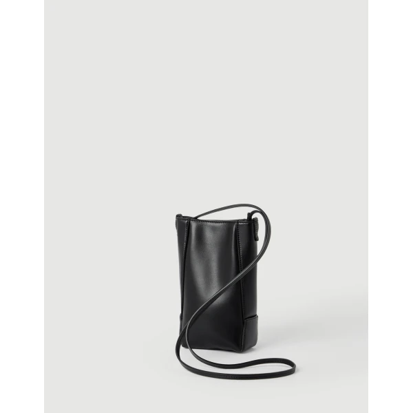 Brunello Cucinelli BC Duo phone holder in Black, view 2 | Phone Cases | Luxury Shoes 