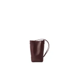 Brunello Cucinelli BC Duo phone holder in Burgundy | Phone Cases | Luxury Shoes 