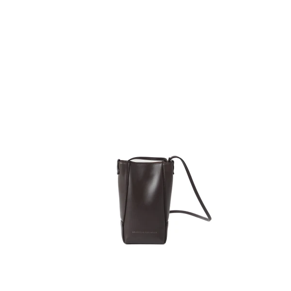 BC Duo phone holder in Rust Brown