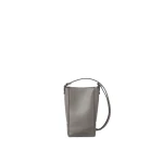 Brunello Cucinelli BC Duo phone holder in Stone Grey | Phone Cases | Luxury Shoes 
