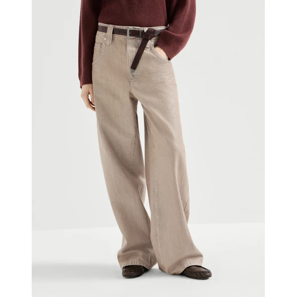 Baggy trousers with monili in Rope - Image 2