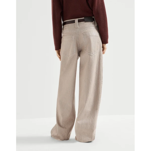 Baggy trousers with monili in Rope - Image 3