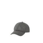 Brunello Cucinelli Baseball Cap with monili in Dark Grey | Hats | Luxury Shoes 