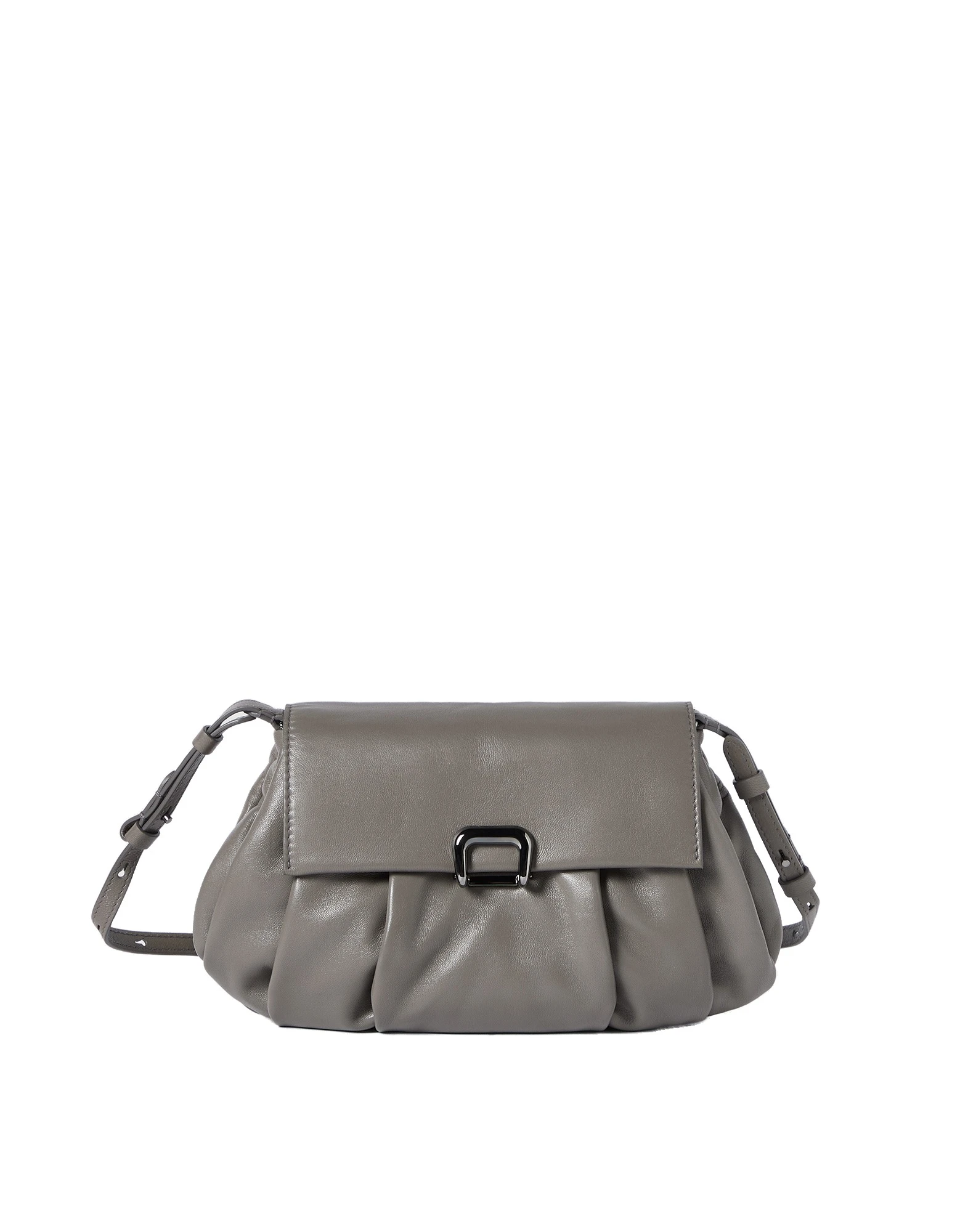 Brunello Cucinelli Boule bag in nappa leather in Stone Grey | Buy Mini Bags at Luxury Shoes Brunello Cucinelli Boule bag in nappa leather in Stone Grey