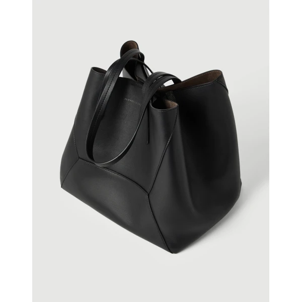 Calfskin BC Duo bag in Black - Image 3
