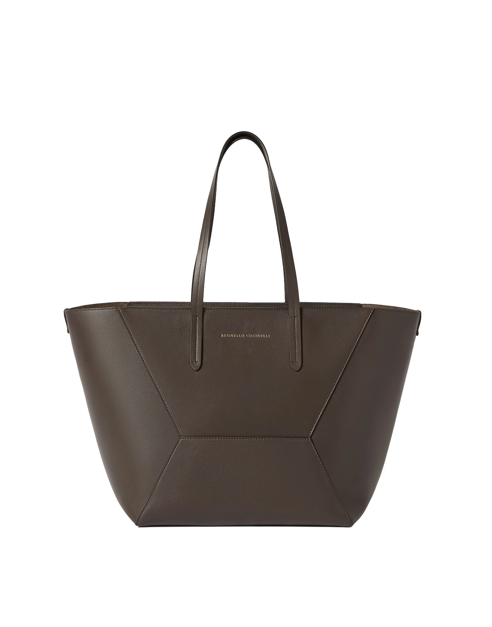 Brunello Cucinelli Calfskin BC Duo bag in Rust Brown | Buy Shoulder & Crossbody Bags at Luxury Shoes Brunello Cucinelli Calfskin BC Duo bag in Rust Brown
