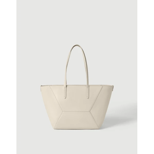 Calfskin BC Duo small bag in Ivory - Image 2