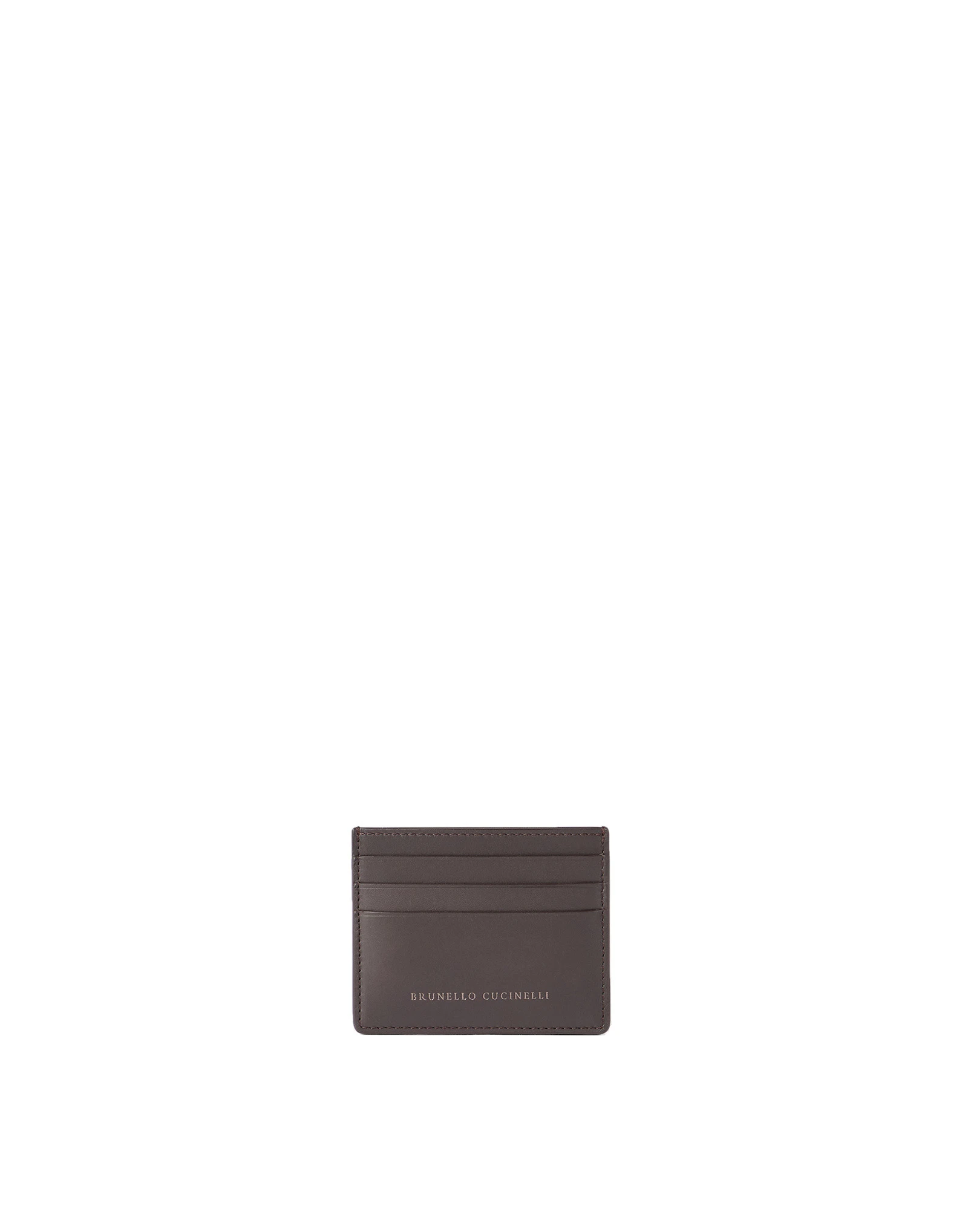 Brunello Cucinelli Calfskin card case in Rust Brown Brunello Cucinelli Calfskin card case in Rust Brown | Wallets & Purses | Luxury Shoes