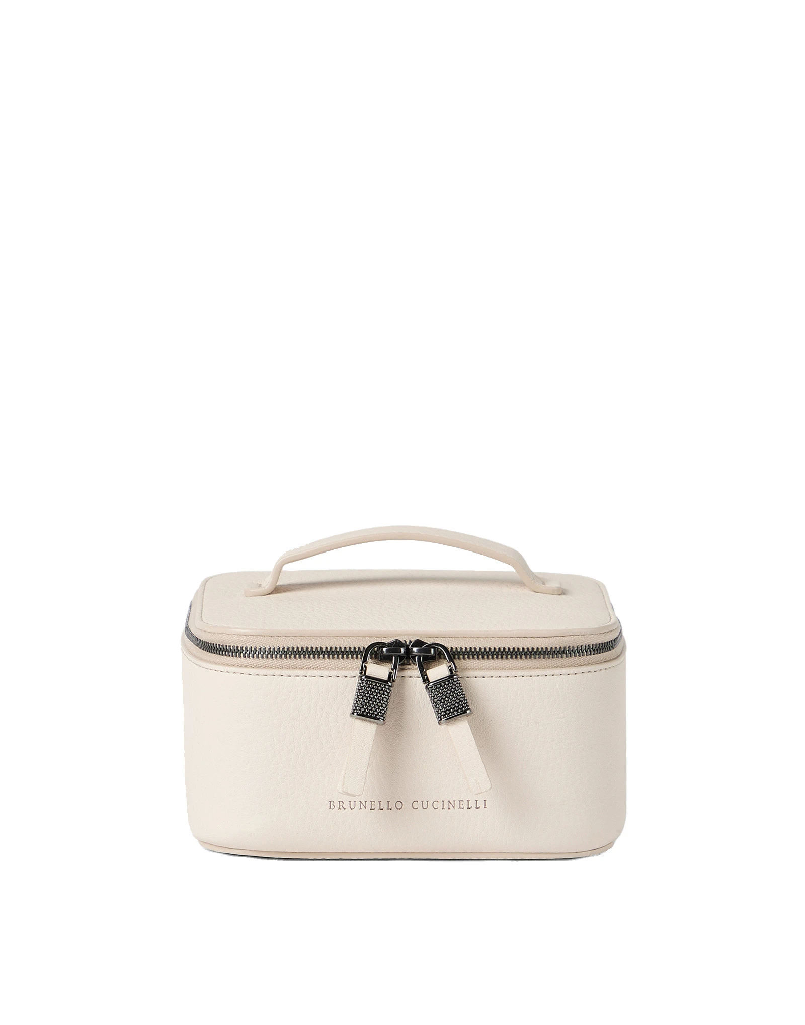 Brunello Cucinelli Calfskin jewelry box with monili in Ivory Brunello Cucinelli Calfskin jewelry box with monili in Ivory | Accessories | Luxury Shoes