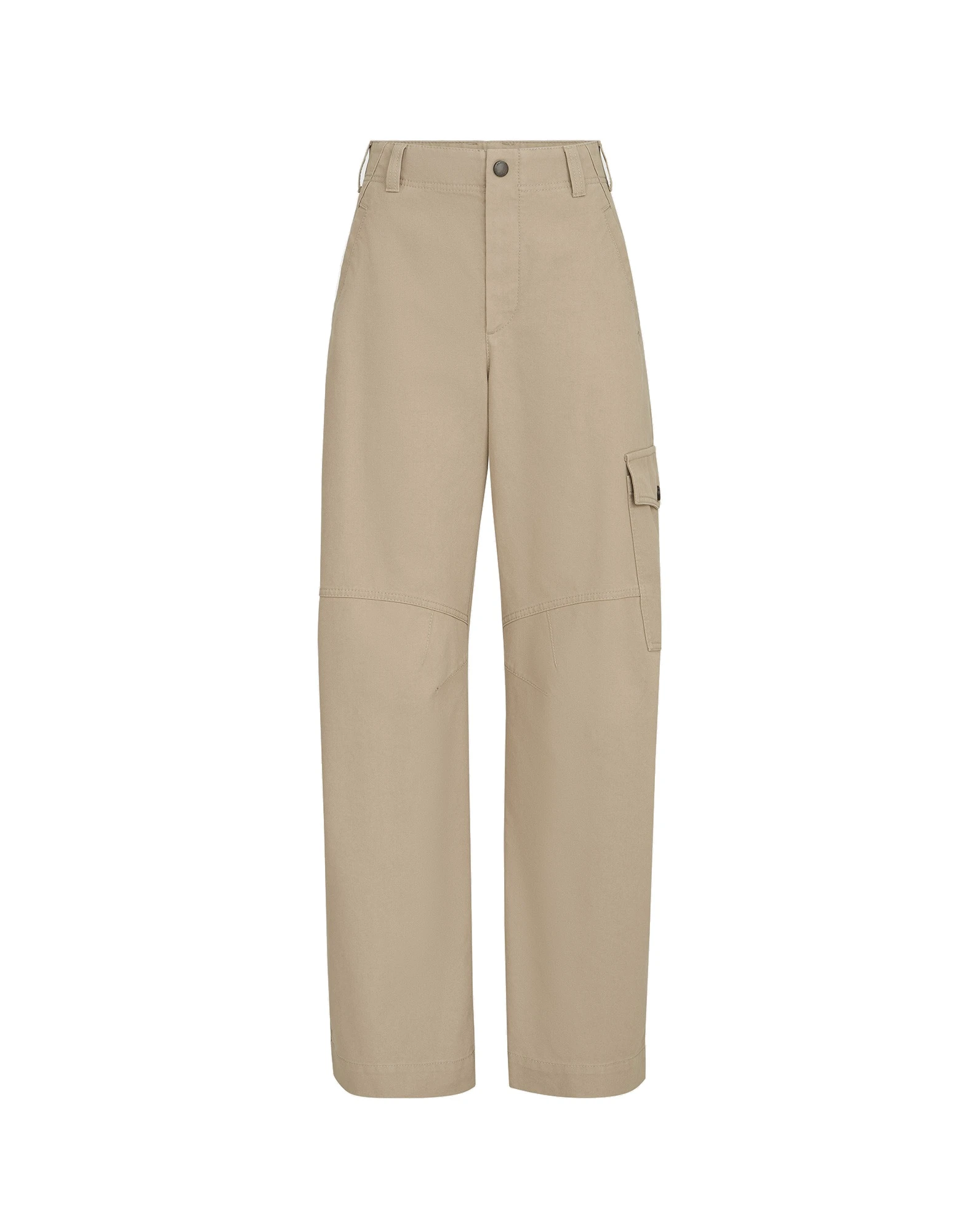 Brunello Cucinelli Canvas cargo barrel trousers in Beige | Buy Pants at Luxury Shoes Brunello Cucinelli Canvas cargo barrel trousers in Beige