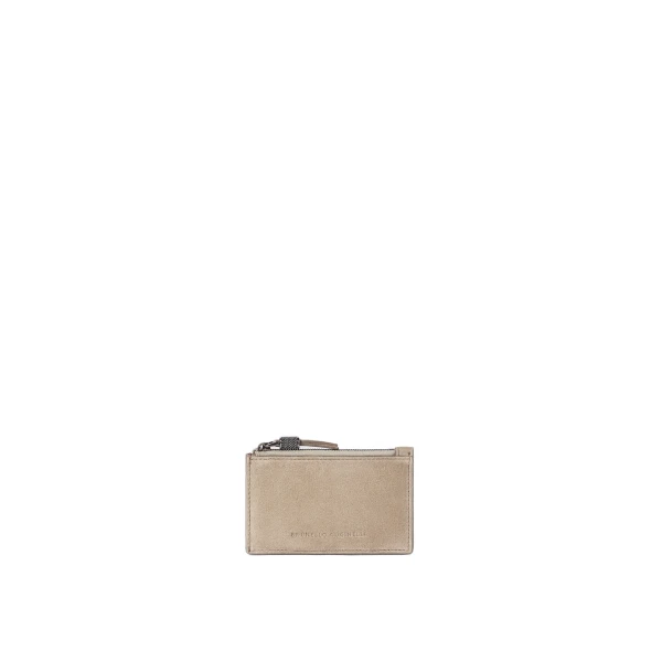 Brunello Cucinelli Card case in Beige | Wallets & Purses | Luxury Shoes 