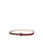 Brunello Cucinelli Carved leather belt in Light Brown | Belts | Luxury Shoes 