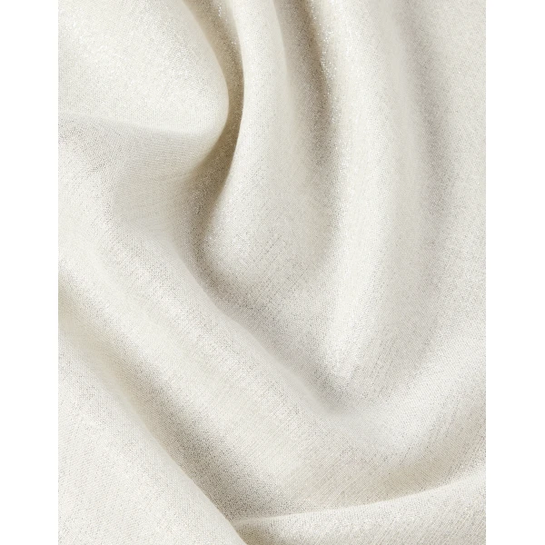 Brunello Cucinelli Cashmere and silk scarf in Panama, view 3 | Scarves | Luxury Shoes 