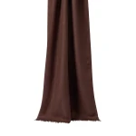 Brunello Cucinelli Cashmere and silk scarf in Pine Cone Brown | Scarves | Luxury Shoes 