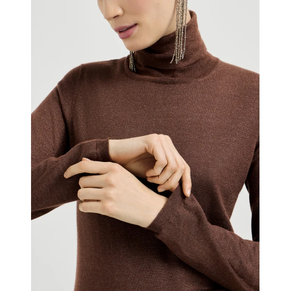 Beige Knitwear
