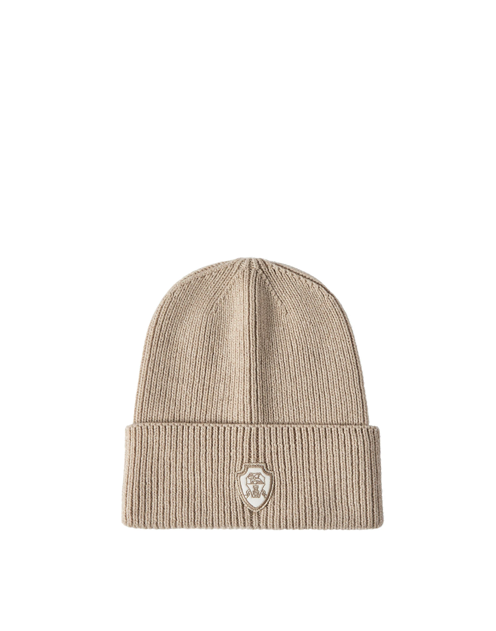 Brunello Cucinelli Cashmere beanie with logo in Sand Brunello Cucinelli Cashmere beanie with logo in Sand | Hats | Luxury Shoes