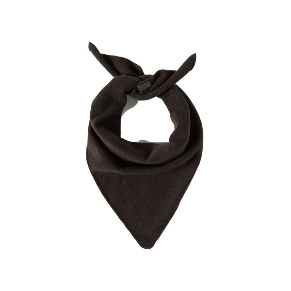 Brunello Cucinelli Cashmere foulard with monili in Coffee | Scarves | Luxury Shoes 