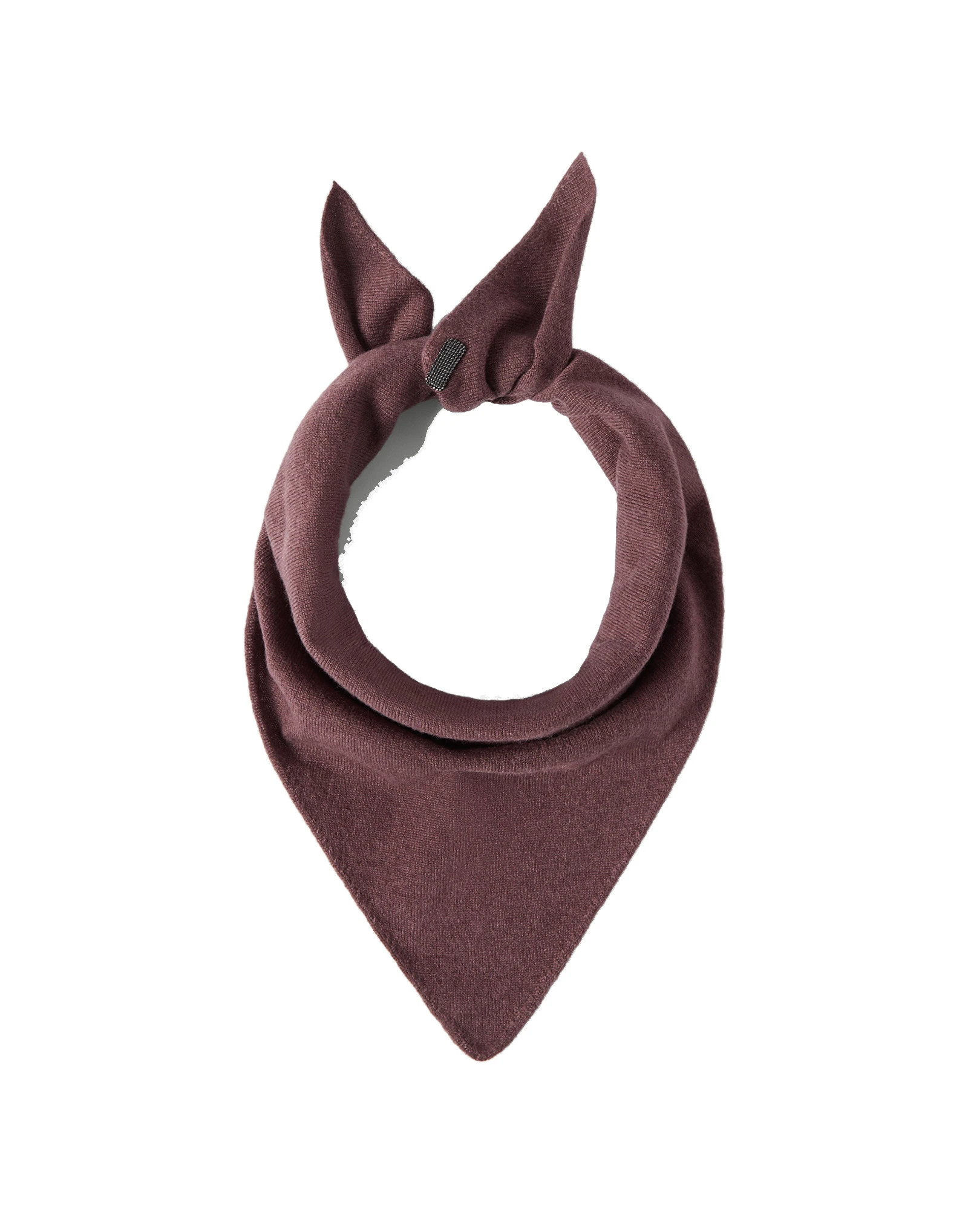 Brunello Cucinelli Cashmere foulard with monili in Mauve Brunello Cucinelli Cashmere foulard with monili in Mauve | Scarves | Luxury Shoes