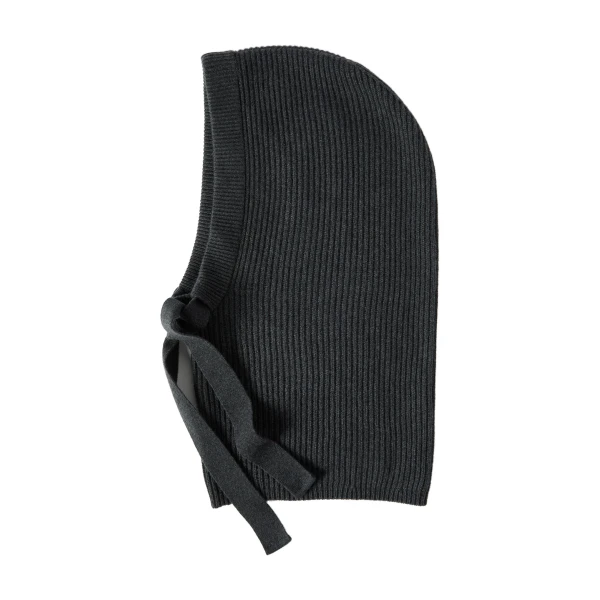 Brunello Cucinelli Cashmere knit balaclava in Stone Grey | Hats | Luxury Shoes 
