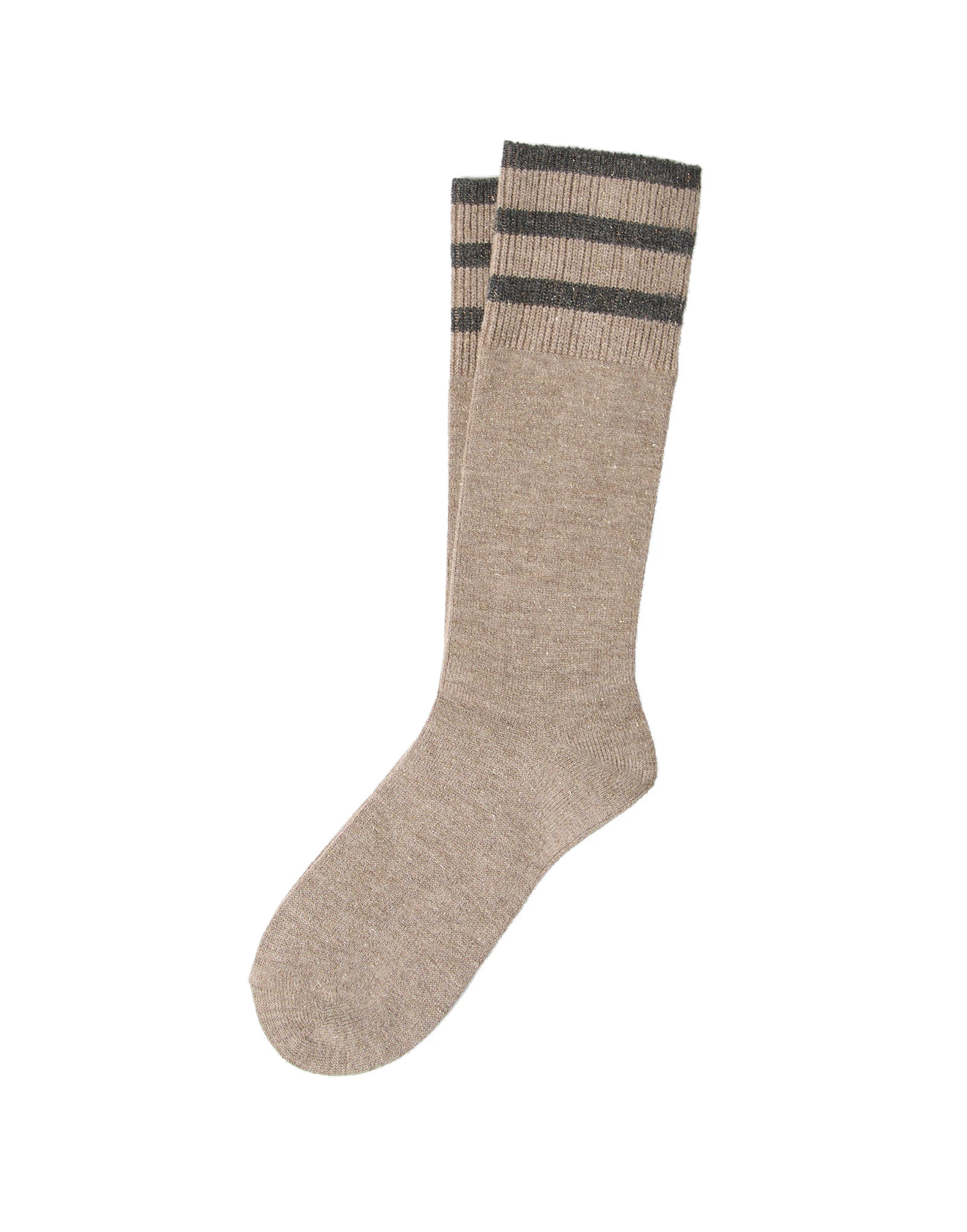 Brunello Cucinelli Cashmere knit socks in Beige Brunello Cucinelli Cashmere knit socks in Beige | Accessories | Luxury Shoes