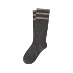 Brunello Cucinelli Cashmere knit socks in Dark Grey | Accessories | Luxury Shoes 