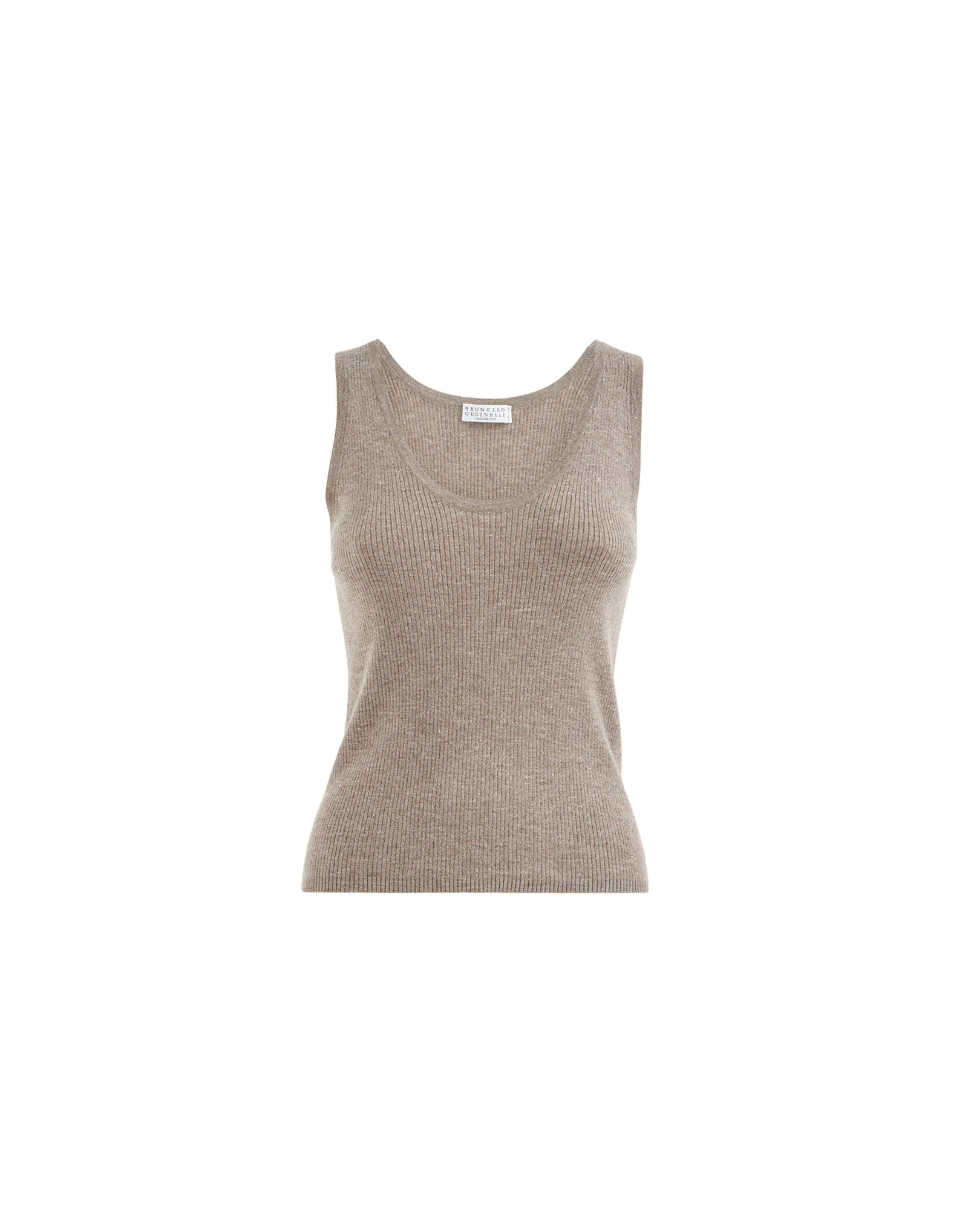 Brunello Cucinelli Cashmere knit top in Rope Brunello Cucinelli Cashmere knit top in Rope | Sweaters | Luxury Shoes
