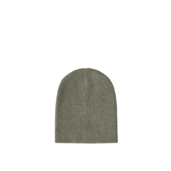 Brunello Cucinelli Cashmere rib knit beanie in Origano | Hats | Luxury Shoes 