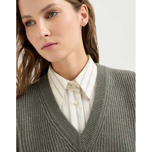 Beige Knitwear